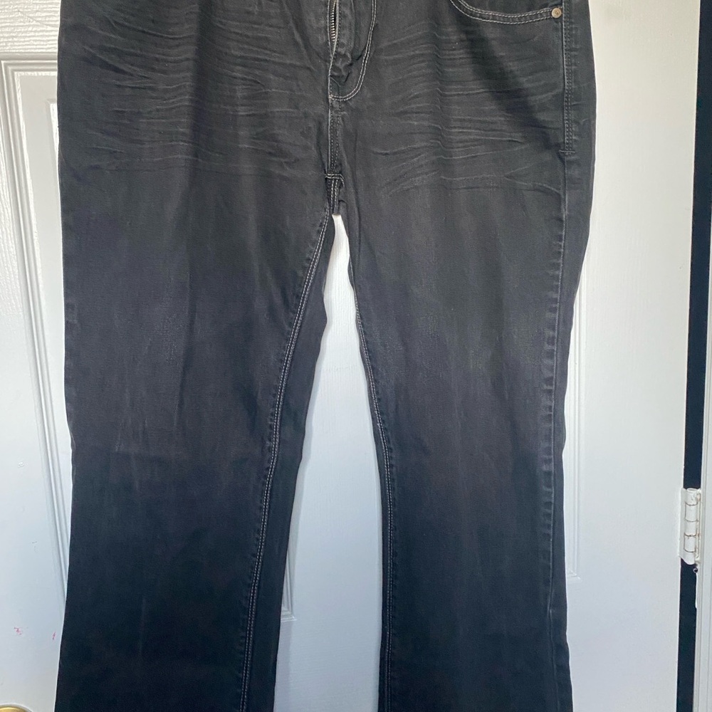 Arizona Jean Company Black Flare Jeans